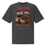 423 Day '24 Oversized Faded T-shirt